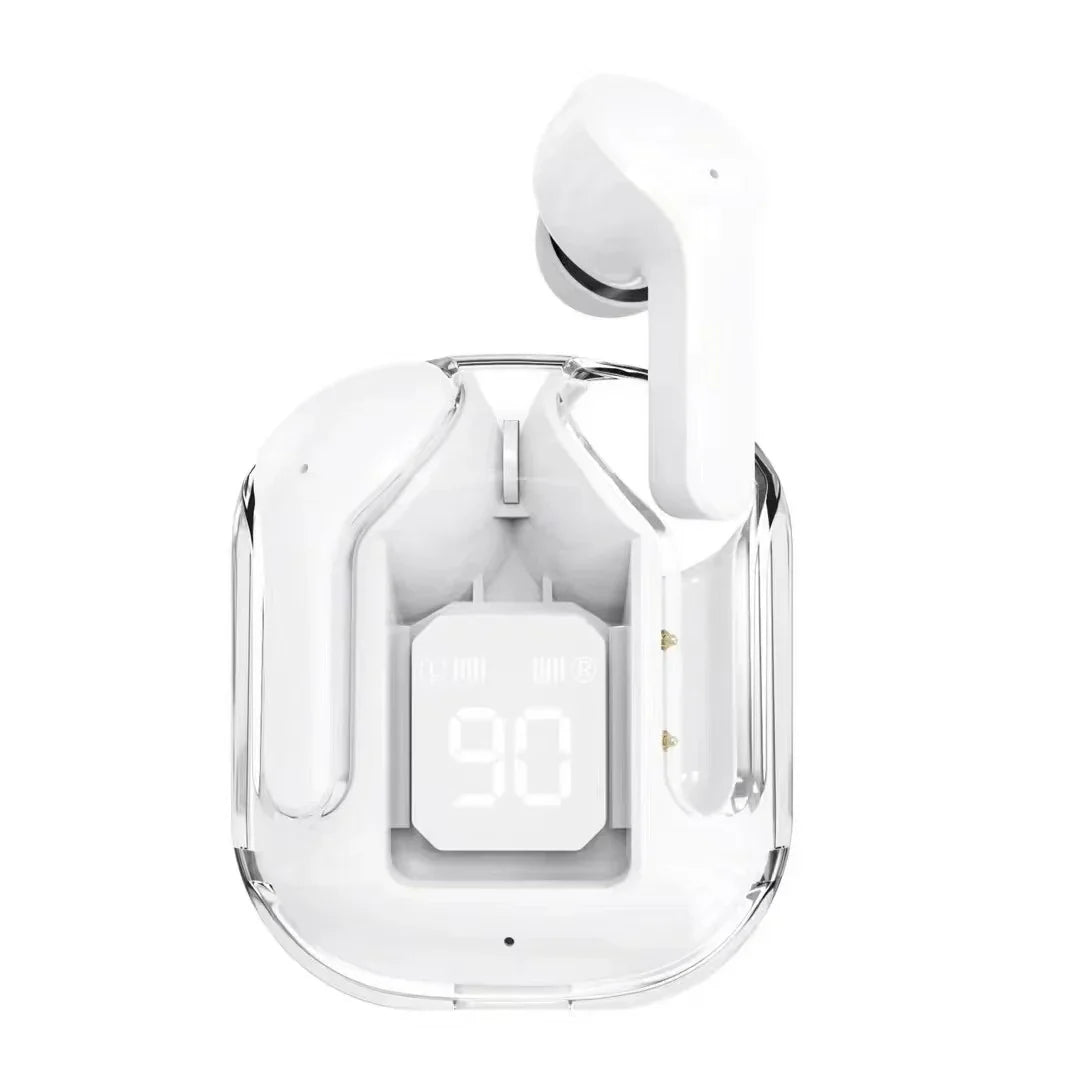 AIR31 EARBUDS WIRELESS CRYSTAL TRANSPARENT BODY